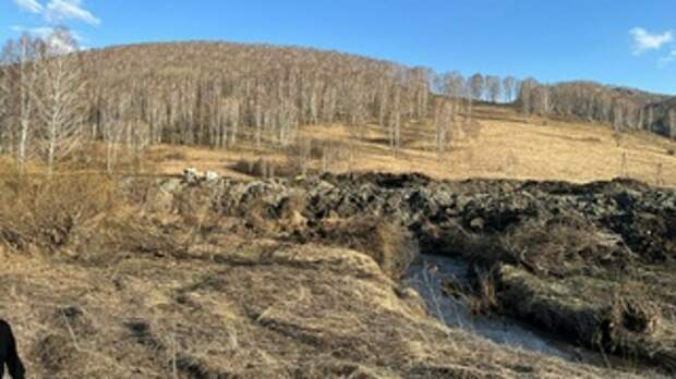Место золотодобычи в Солонешенском районе / Фото: прокуратура Алтайского края