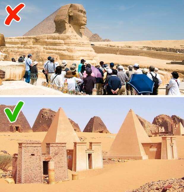 11 альтернатив популярным достопримечательностям, где туристов меньше, а цены ниже 11 альтернатив популярным достопримечательностям, где туристов меньше, а цены ниже