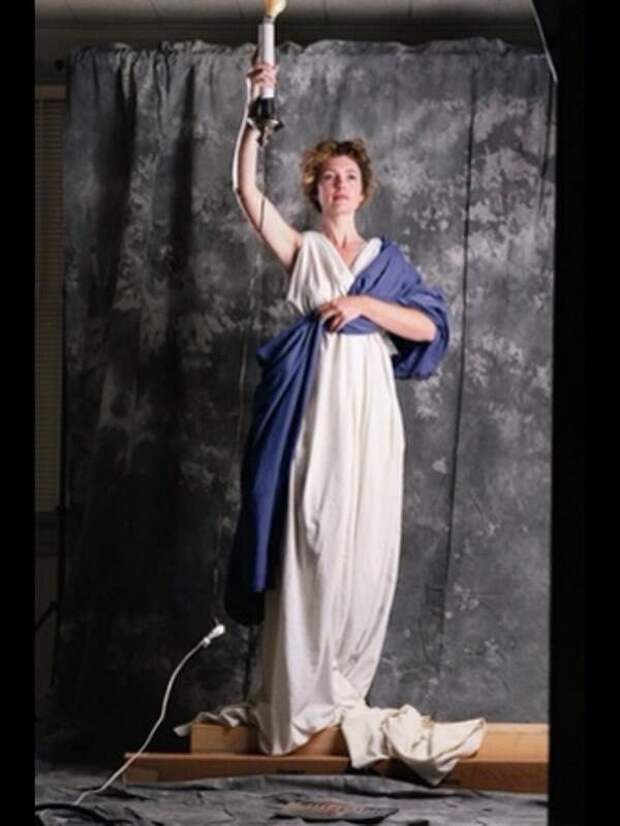 Дженнифер Джозеф, женщина, которая была моделью для лого Columbia Pictures, 1992 год. история, люди, фото