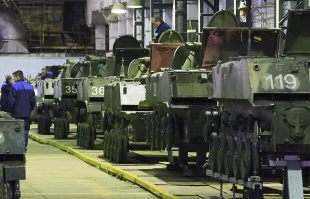 Цех сборки модернизированных боевых машин десанта БМД-4М