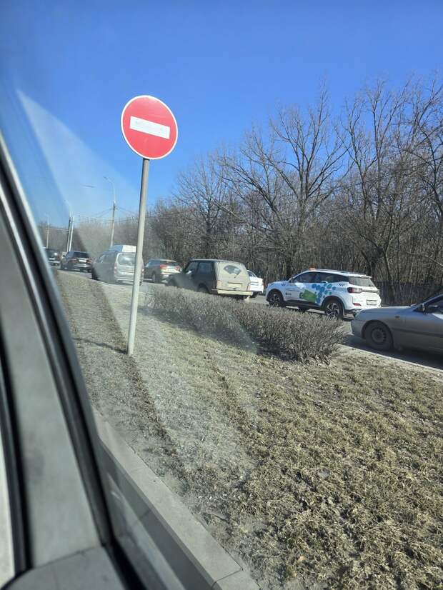 Пробка на Макеевку с Мотеля