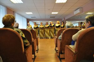 Участники коллектива «Арбатская ветка» выступят в центре соцобслуживания. Фото: Денис Кондратьев
