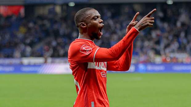 Мартинс вывел «Спартак» вперед в матче с «Краснодаром»