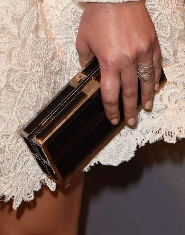 Jennifer Lawrence Black Clutch