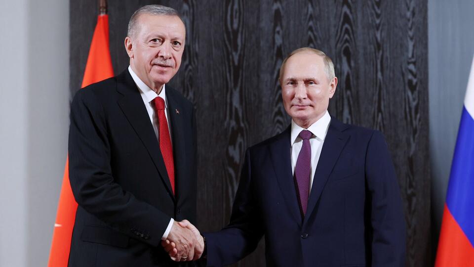 Песков заявил о встрече Путина с Эрдоганом при появлении возможности