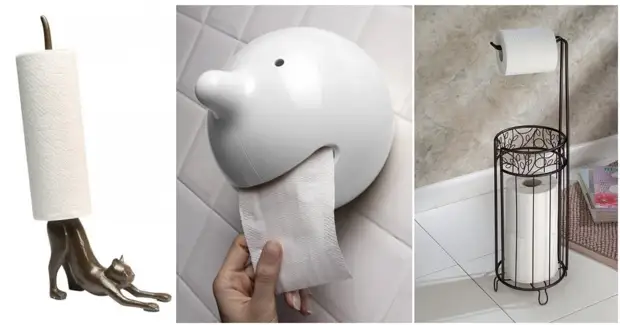 Держатель туалетной бумаги своими руками. Стиль и дизайн | Дизайн / интерьер / стиль