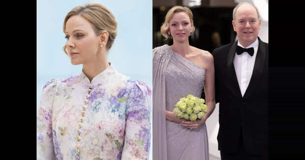 Два ярких выхода: князь Альбер II и княгиня Шарлен посетили мероприятия в Монако