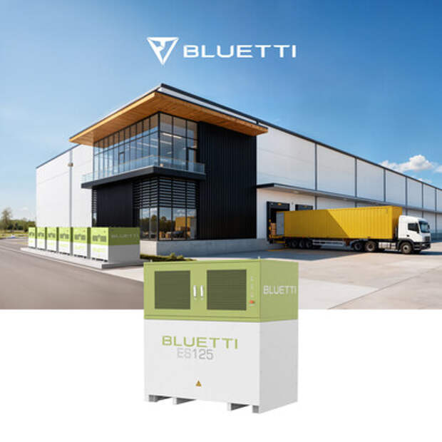 BLUETTI представляет систему накопления энергии ES125 для коммерческого и промышленного сектора на выставке KEY 2026