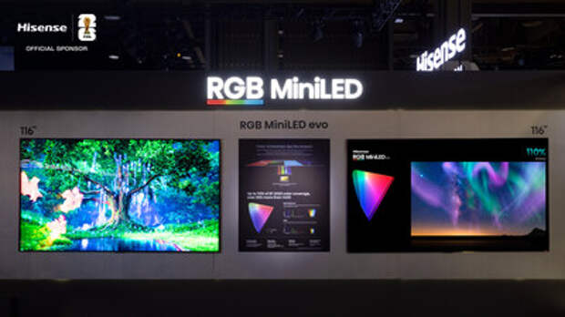Hisense демонстрирует модели 116UXS и XR10, открывая новую эпоху технологии RGB MiniLED на выставке CES 2026