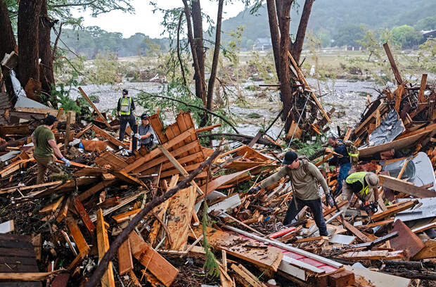 Смертельное наводнение в Техасе