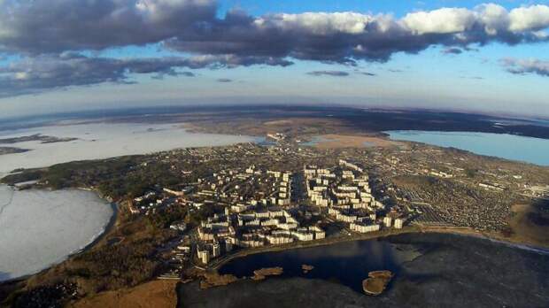 Славный город Озерск. ¦Фото: Twitter. Славный город Озерск. ¦Фото: Twitter.