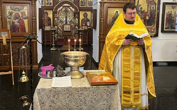 В Рязани освятили образ священномученика Павла Добромыслова