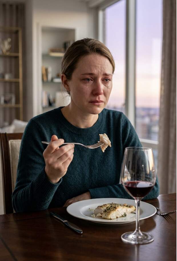 «Перепиши квартиру на меня, Элиза. Всё равно ты, пустоцвет, не родишь», — ласковым голосом предложил муж за ужином.