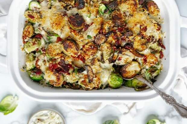 Запеканка из брюссельской капусты. \ Фото: google.com. Запеканка из брюссельской капусты. \ Фото: google.com.