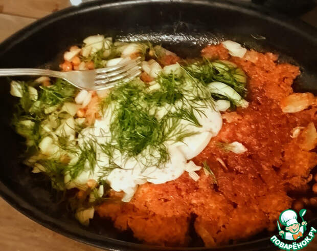 Решти из корнеплодов. Нут. Салат. Айоли