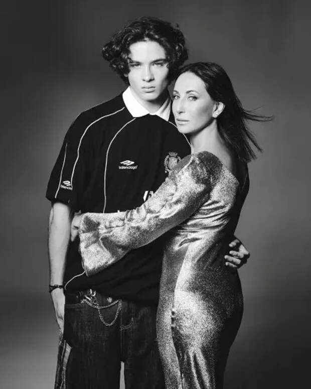 Алика Смехова с сыном