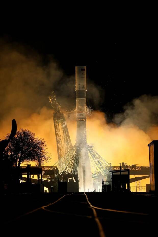 Ракета «Союз-2.1а» с грузовым кораблем «Прогресс МС-34» стартовала с Байконура