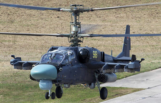 Вертолёт Ка-52 «Аллигатор»./ Фото: wikipedia.org