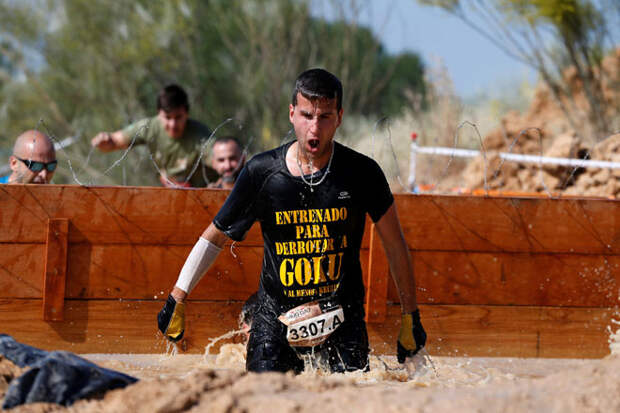 Сумасшедшие грязевые гонки в Испании