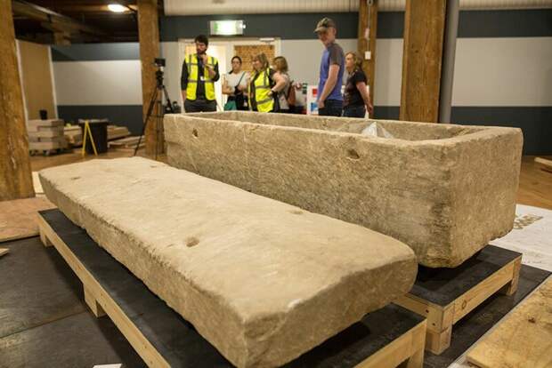 Британский римский саркофаг IV века уже в музее археология, загадки, история, расследование