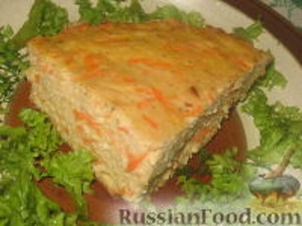 Фото к рецепту: Запеканка из куриного фарша и овощей