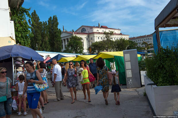 Курортный сезон в Крыму: Севастополь