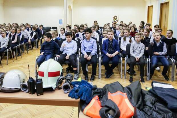 Урок. Фото: Управление по СЗАО Департамента ГОЧСиПБ