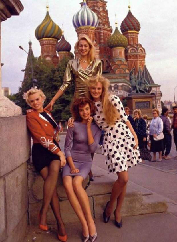 СССР и его бывшие территории в конце 1980-90-х