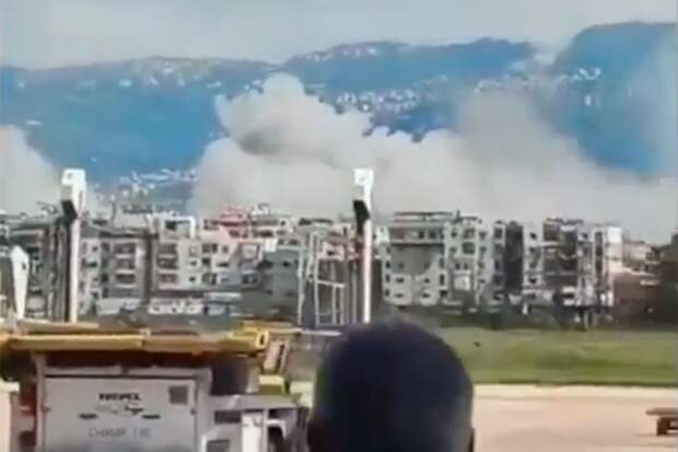Очевидцы сняли, как Израиль выжигает Бейрут "огненным поясом"