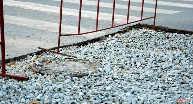 В России разработали асфальт, повышающий сцепление в гололёд