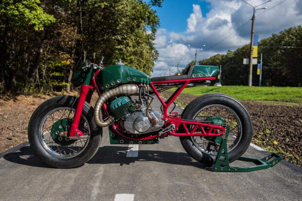 Невероятных кастомы из старых советских мотоциклов кастом-байк, мото, мотоцикл. кастом