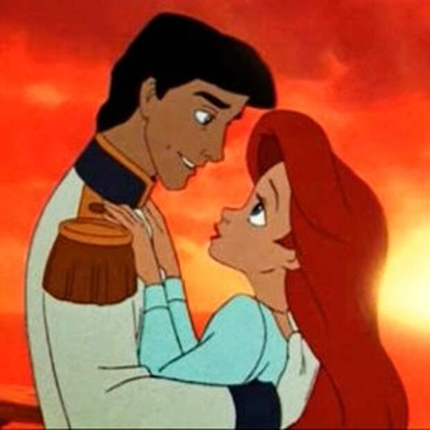 Монику Геллер и Чендлера Бинга сравнили с героями мультфильмов Disney