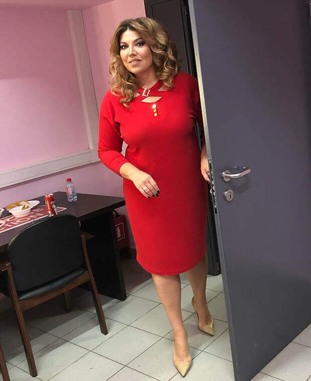 Екатерина Скулкина и её удачные платья plus size