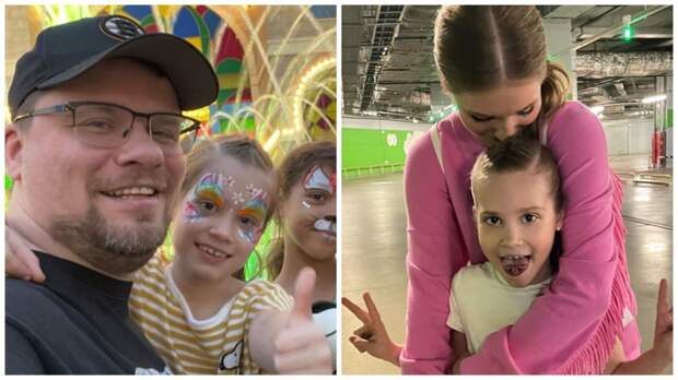 Асмус и Харламов поздравили с 9-летием дочь Анастасию