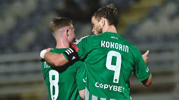 «Арис» сыграл вничью с «Красавой». Команда Кокорина пропустила нелепый автогол на 88-й минуте