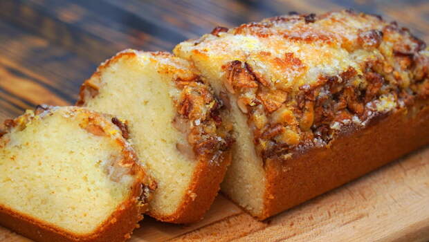 Пышный кекс к чаю
