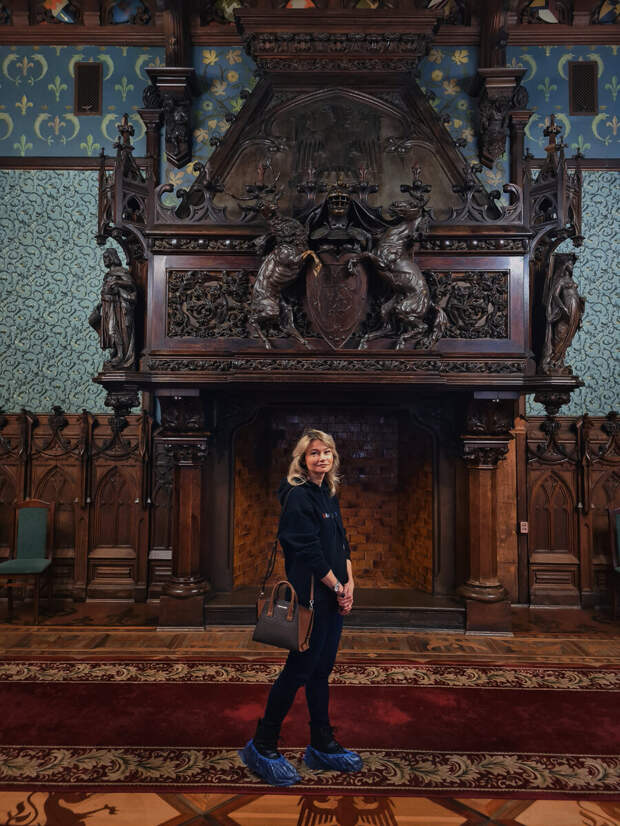 Фото: Парадная гостья. Готическая столовая