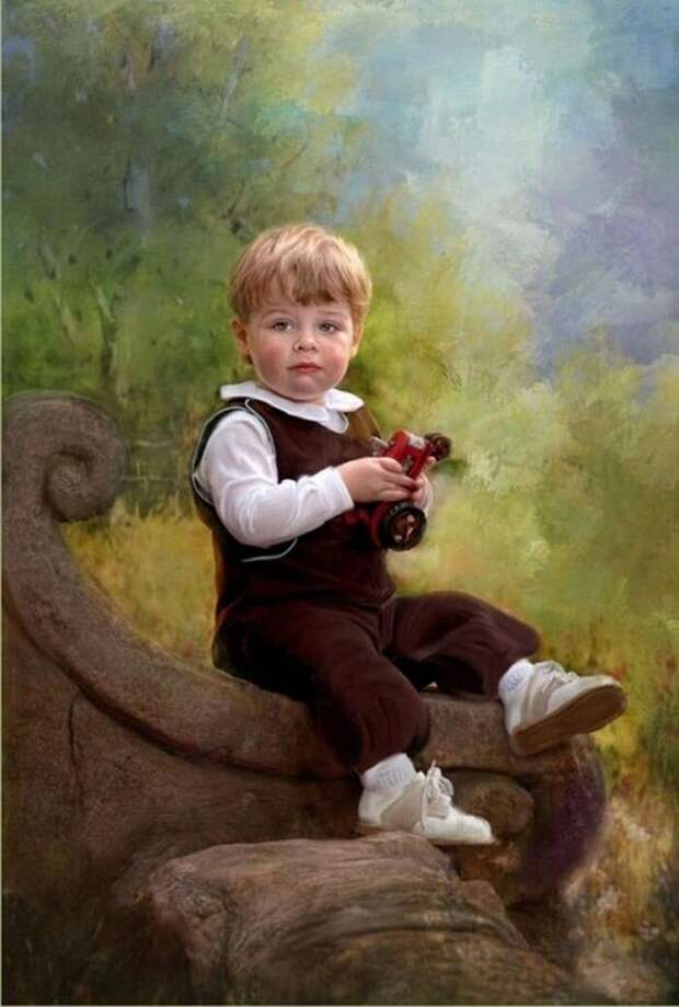 Картина Ричарда Ремси. Малыш