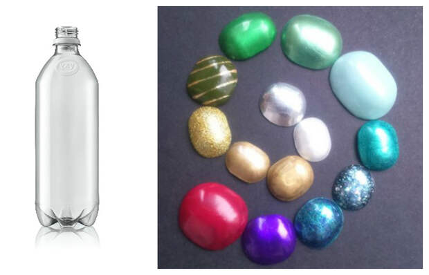 Как сделать «драгоценные» камни или стразы из пластиковой бутылки