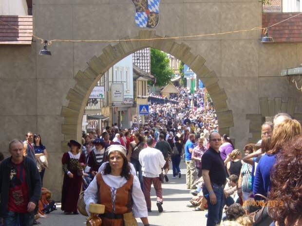 Праздник в Германии. Peter & Paul Fest германия, праздники, путешествия