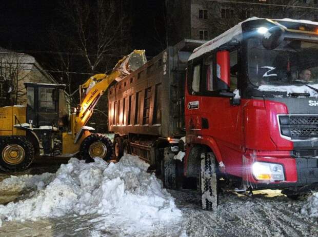 В Туле вывезли более 252 тысяч кубометров снега с начала зимы