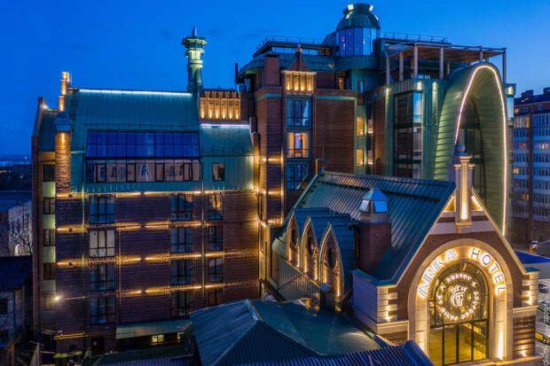 Здание отеля Arka Hotel by Ginza Project