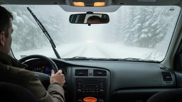 Автомобилистам посоветовали не включать круиз-контроль в снегопад