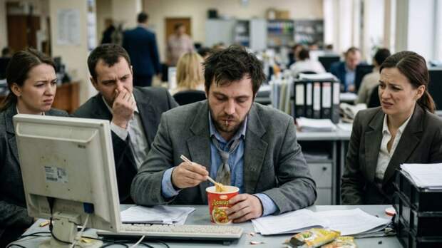 HR-эксперт Мурадян предупредил о выговоре за дурно пахнущую еду на рабочем месте