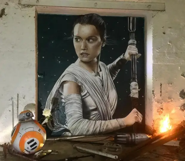 Французский художник превращает обшарпанные углы в невероятно реалистичные объекты