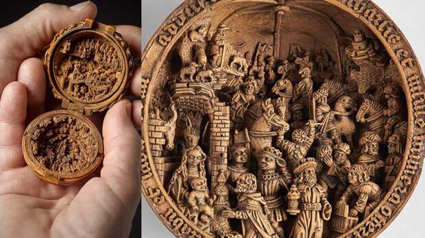 Самшитовые миниатюры 16 века
