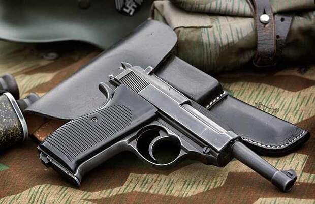 Пистолет Walther P38-17 фото- Пистолет Walther P38-17 фото-