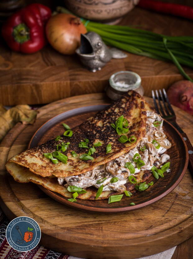 Картофельные солнца Из Одессы с морковью, Кулинария, Еда, Рецепт, Длиннопост, Фотография, Драники
