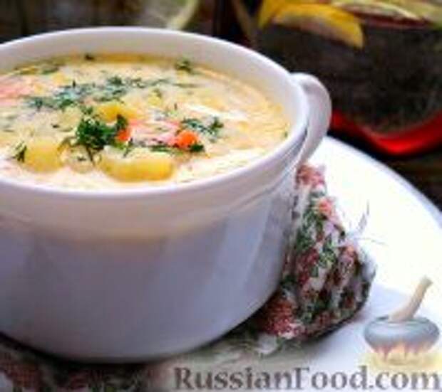 Фото к рецепту: Картофельный суп-пюре