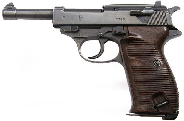 Пистолет Walther P38-17 фото- Пистолет Walther P38-17 фото-